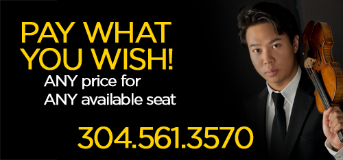 PAY WHAT YOU WISH! Concert | 304.561.3570